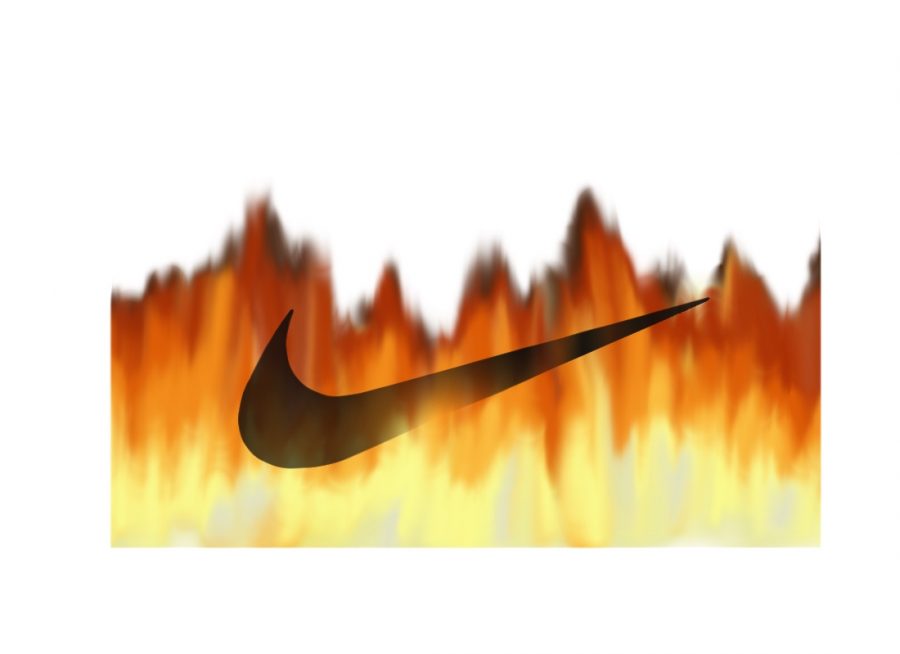 Nike on Fire by Grace Choe