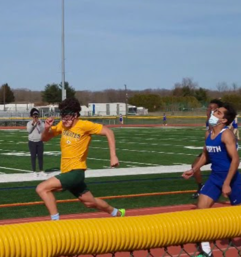Lourenco sprints to victory in a meet against North