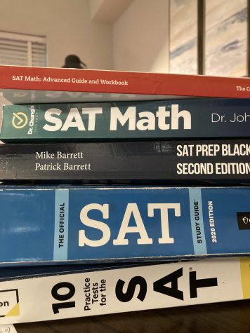 SAT prep books are a huge help.